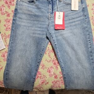 Lucky Brand Blue Mid Rise Skinny Jeans
